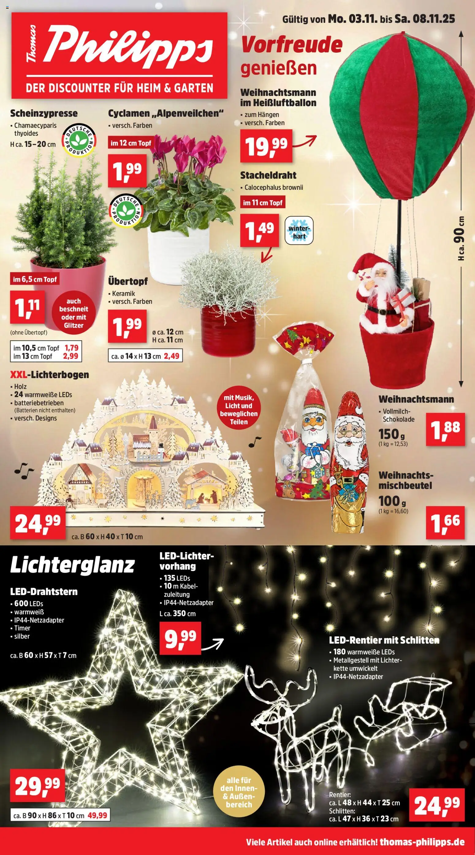 Vorschau von dem Prospekt des Geschäftes Thomas Philipps, gültig ab dem 03.11.2025