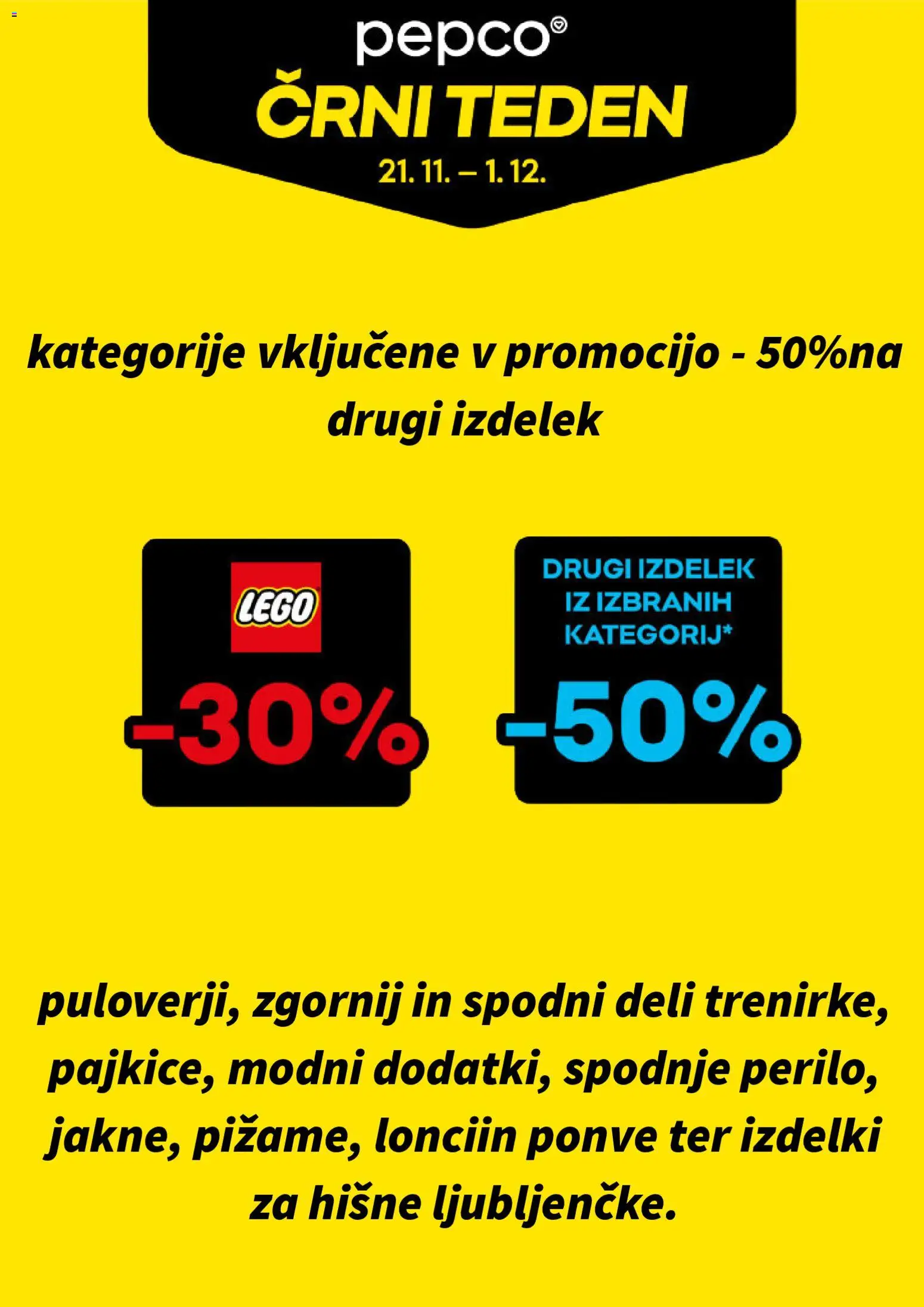Predogled kataloga iz trgovine Pepco veljaven od 21.11.2025