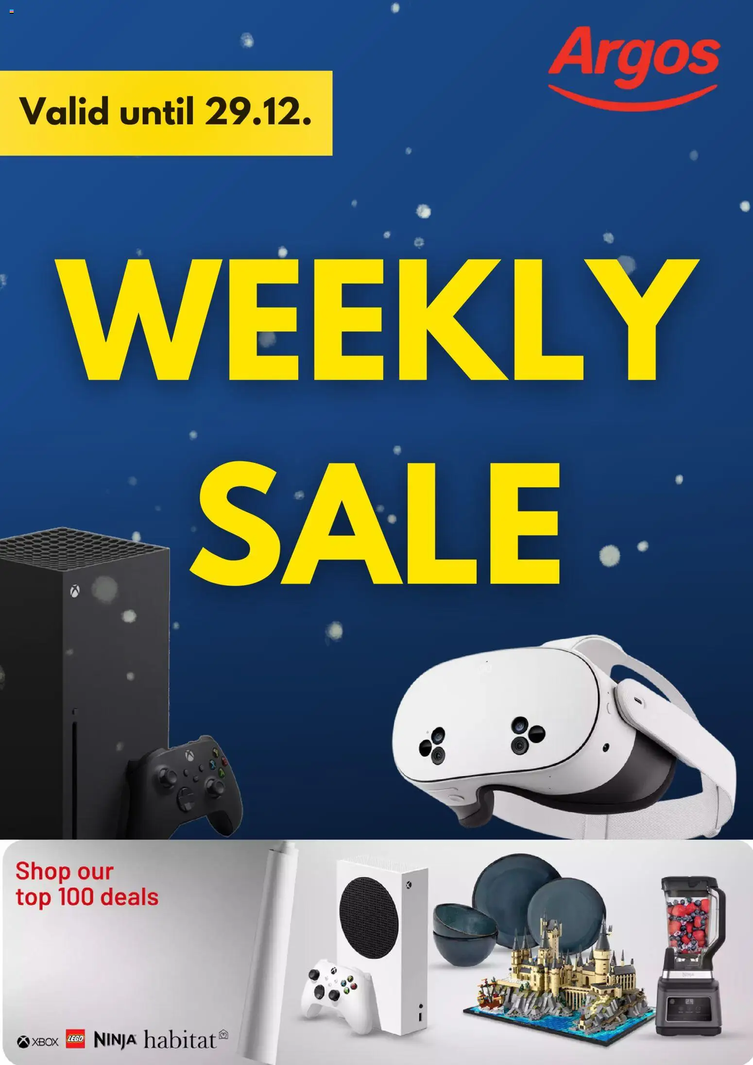 Preview of Argos Weekly offers valid from 23/12/2025