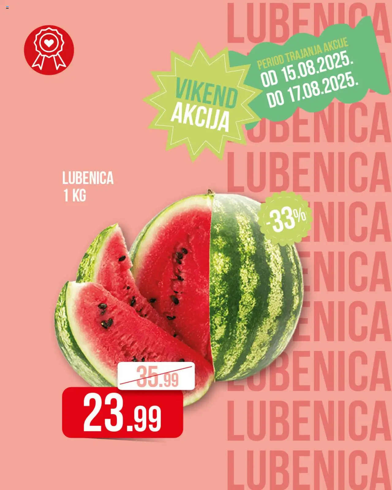 Metalac Proleter katalog važi od 15.08.2025 - stranica 1 - Lubenica