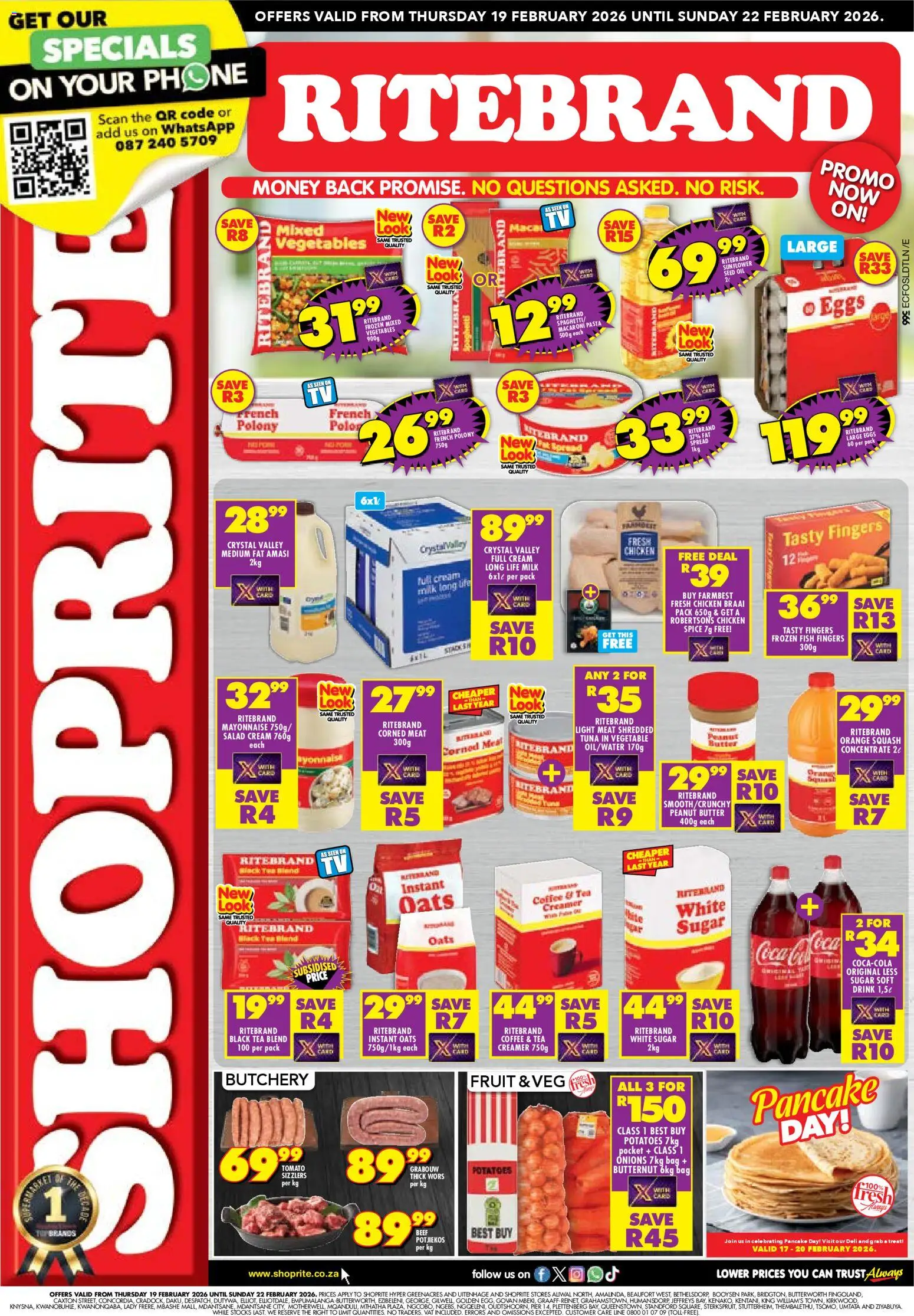 Preview of Shoprite flyer valid from 19/02/2026