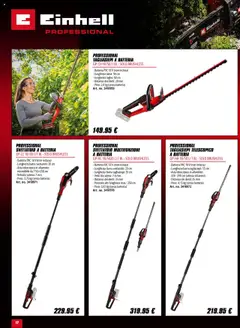 Anteprima dell'opuscolo Attuale volantino dal negozio Einhell valido da 01/10/2025 | Pagina: 12