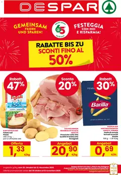 Anteprima dell'opuscolo Volantino Bolzano dal negozio Despar valido da 30/10/2025