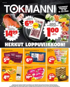 Kaupan Tokmanni Tokmanni ruokatarjoukset esikatselu, voimassa 19/03/2026
