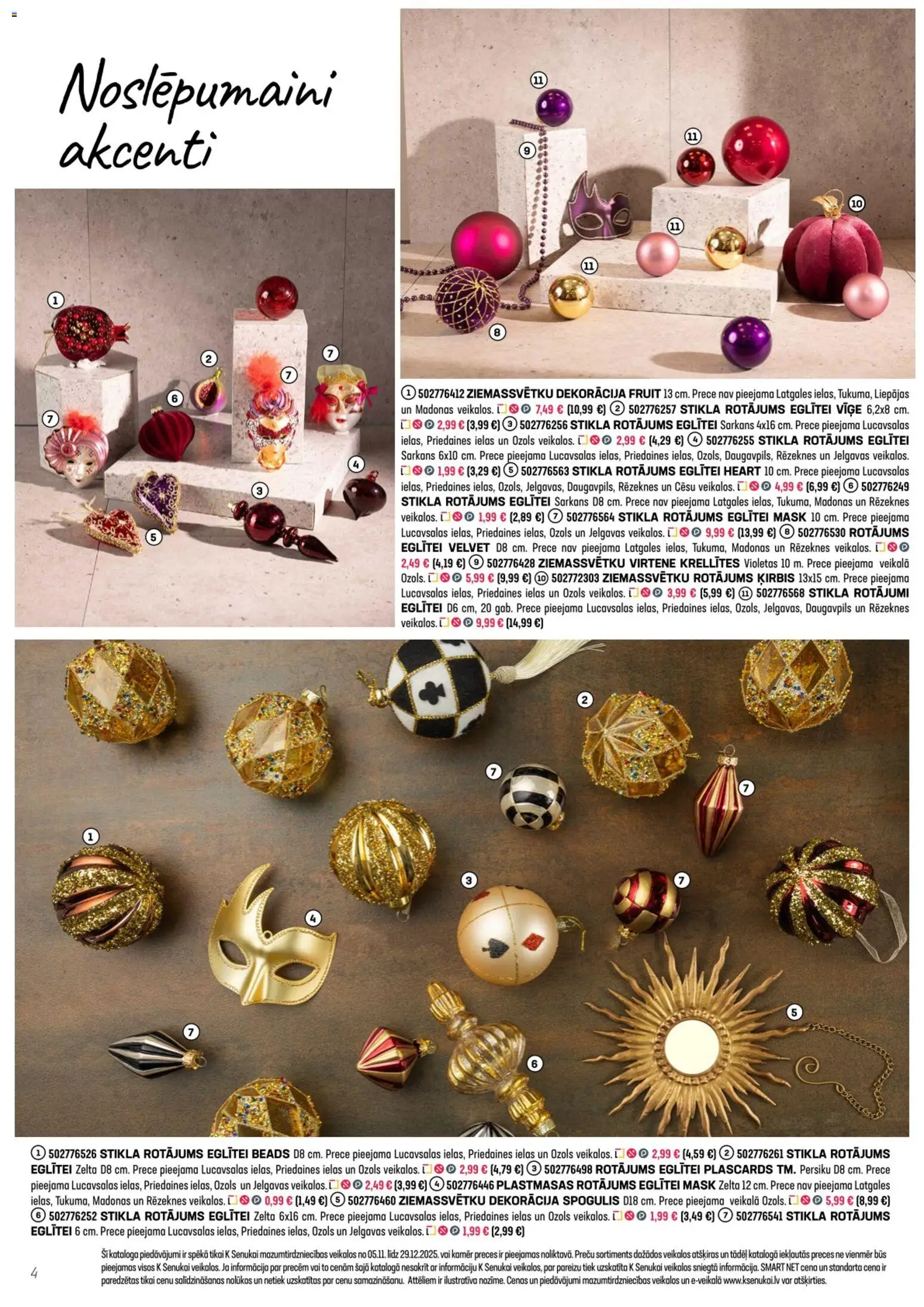 Skatīt K-Senukai akciju bukletu, derīgs no 2025.11.05