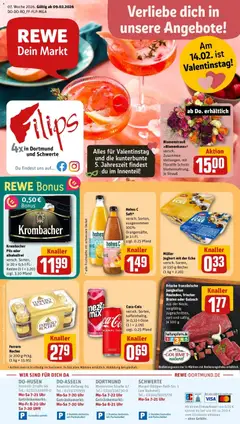 Vorschau von dem Prospekt des Geschäftes Rewe, gültig ab dem 09.02.2026