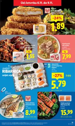Pregled letka Katalog trgovine Lidl vrijedi od 03.11.2025 | Stranica: 73