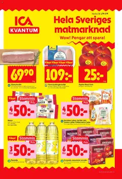 Förhandsgranska reklamblad Aktuella reklamblad ICA Kvantum från butik ICA Kvantum gäller från 01/09/2025