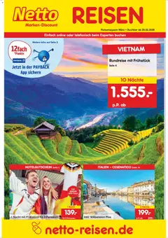 Vorschau von dem Prospekt des Geschäftes Netto Reisen, gültig ab dem 26.02.2026