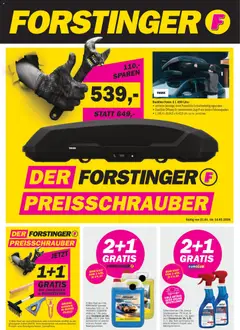 Vorschau der Angebote: Forstinger Flugblatt gültig ab 21.01.2026