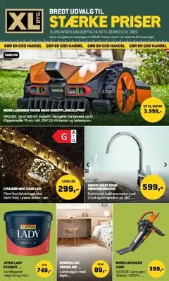 Eksempel på tilbudsavis Tilbudsavis fra butik XL-BYG gyldig fra 24/10/2025
