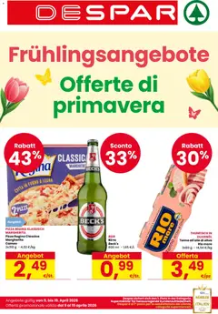 Anteprima dell'opuscolo Despar volantino Bolzano dal negozio Despar valido da 09/04/2026
