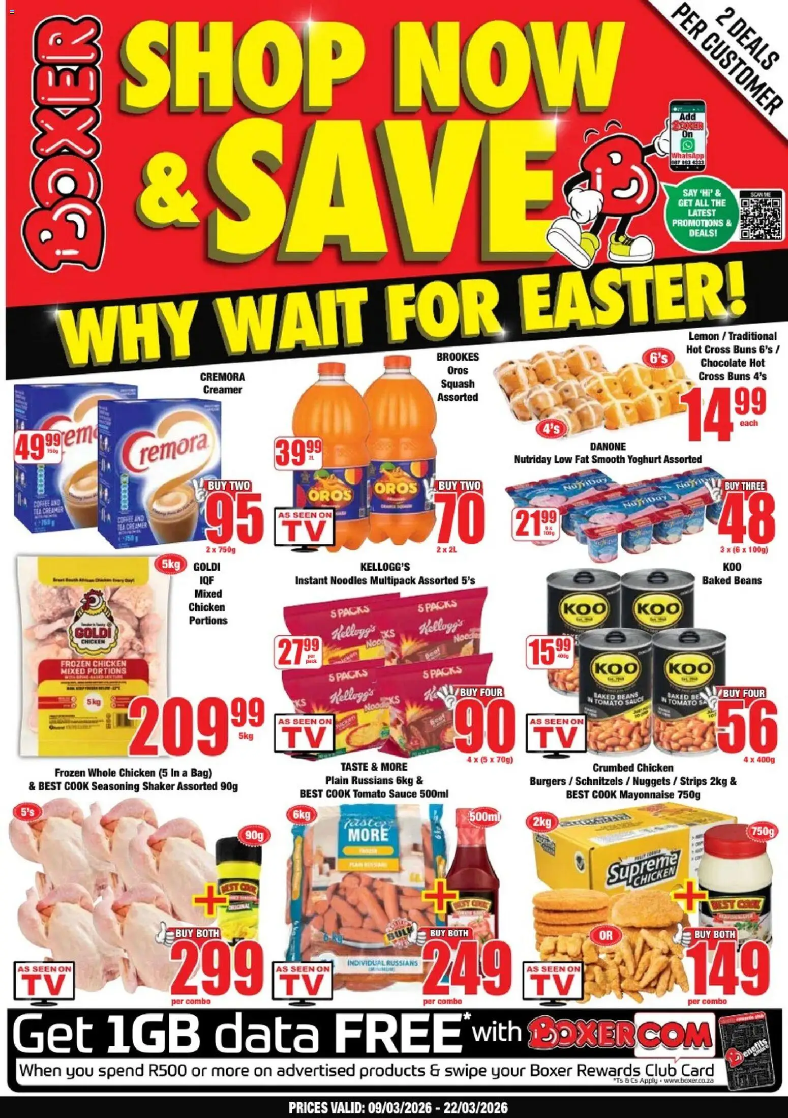 Preview of Boxer flyer valid from 09/03/2026