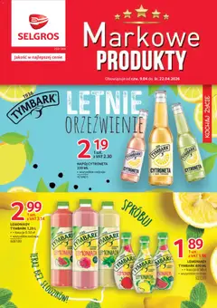 Pogląd gazetki "Selgros cash&carry - Markowe Produkty" ze sklepu Selgros cash&carry ważnej od 09.04.2026