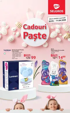 Previzualizarea de cataloage: Selgros Selgros Catalog Cadouri Paste valabil de la 20.03.2026