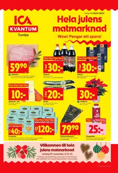 Förhandsgranska reklamblad Tumba från butik ICA Kvantum gäller från 24/11/2025