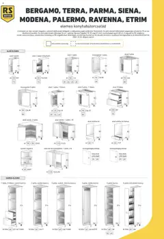 RS Bútor - Basic elemjegyzék megtekintése, amely érvényes 2024.11.11.-től