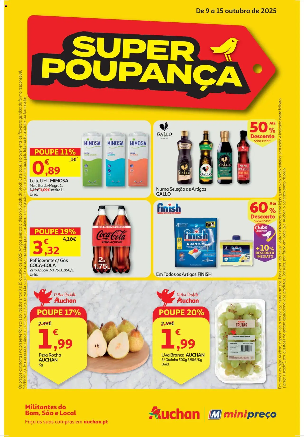 Auchan Folheto de 09/10/2025 - catálogo esta semana - página 1