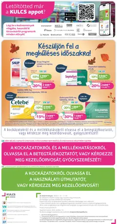 Kulcs Patika - Akciós újság Kulcs Patika megtekintése, amely érvényes 2025.11.01.-től | Oldal: 20