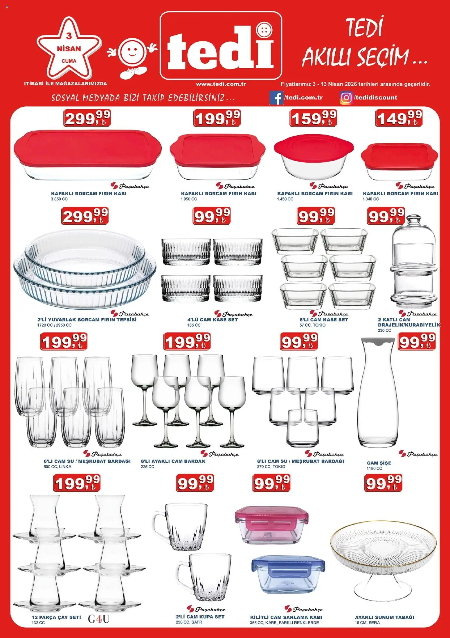 Tedi Tedi Katalog 03.04.2026 - Broşürünün önizlemesi