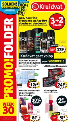 Voorbeeld van Folder week 30 van winkel Kruidvat geldig vanaf 22/07/2025