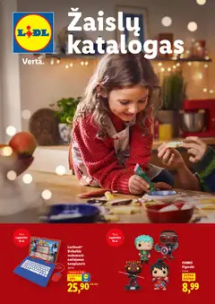 LIDL parduotuvės leidinio Žaislų katalogas galiojančio nuo 2025.11.13 peržiūra