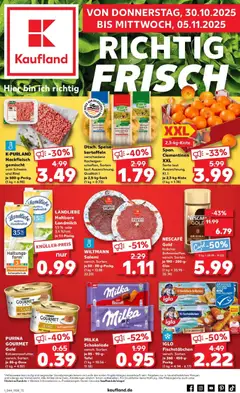 Vorschau von dem Prospekt des Geschäftes Kaufland, gültig ab dem 30.10.2025