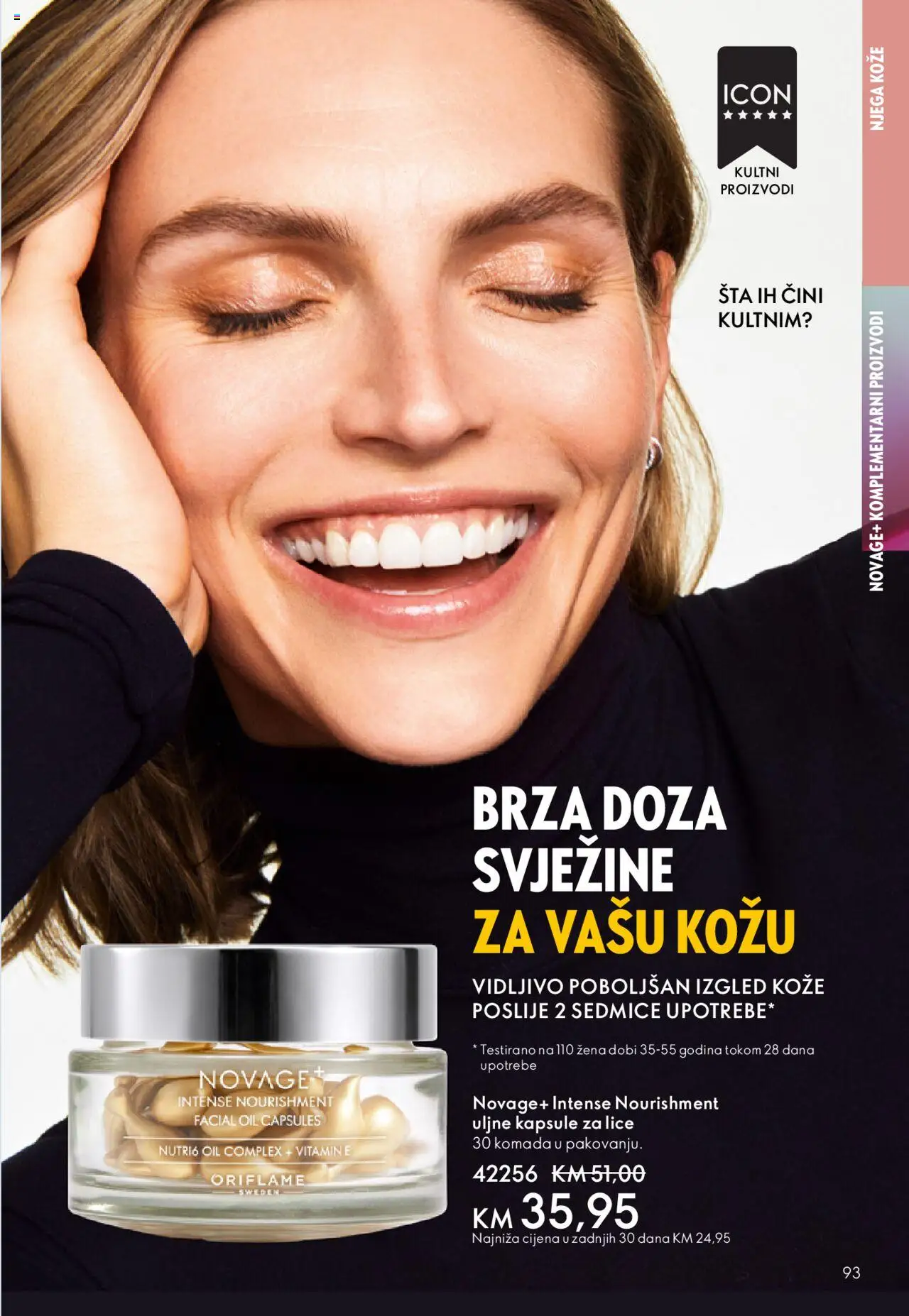 Pregled letka Katalog trgovine Oriflame vrijedi od 2025.10.08
