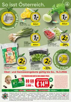 Vorschau der Angebote: Spar Spar Obst & Gemüse gültig ab 09.03.2026