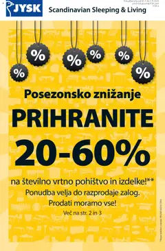 Predogled kataloga iz trgovine JYSK veljaven od 30.07.2025
