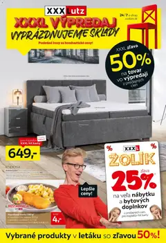 Náhľad XXXLutz letáku platného od 05.01.2026