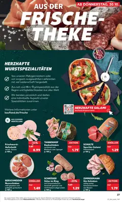 Vorschau von dem Prospekt des Geschäftes Kaufland, gültig ab dem 30.10.2025 | Seite: 27