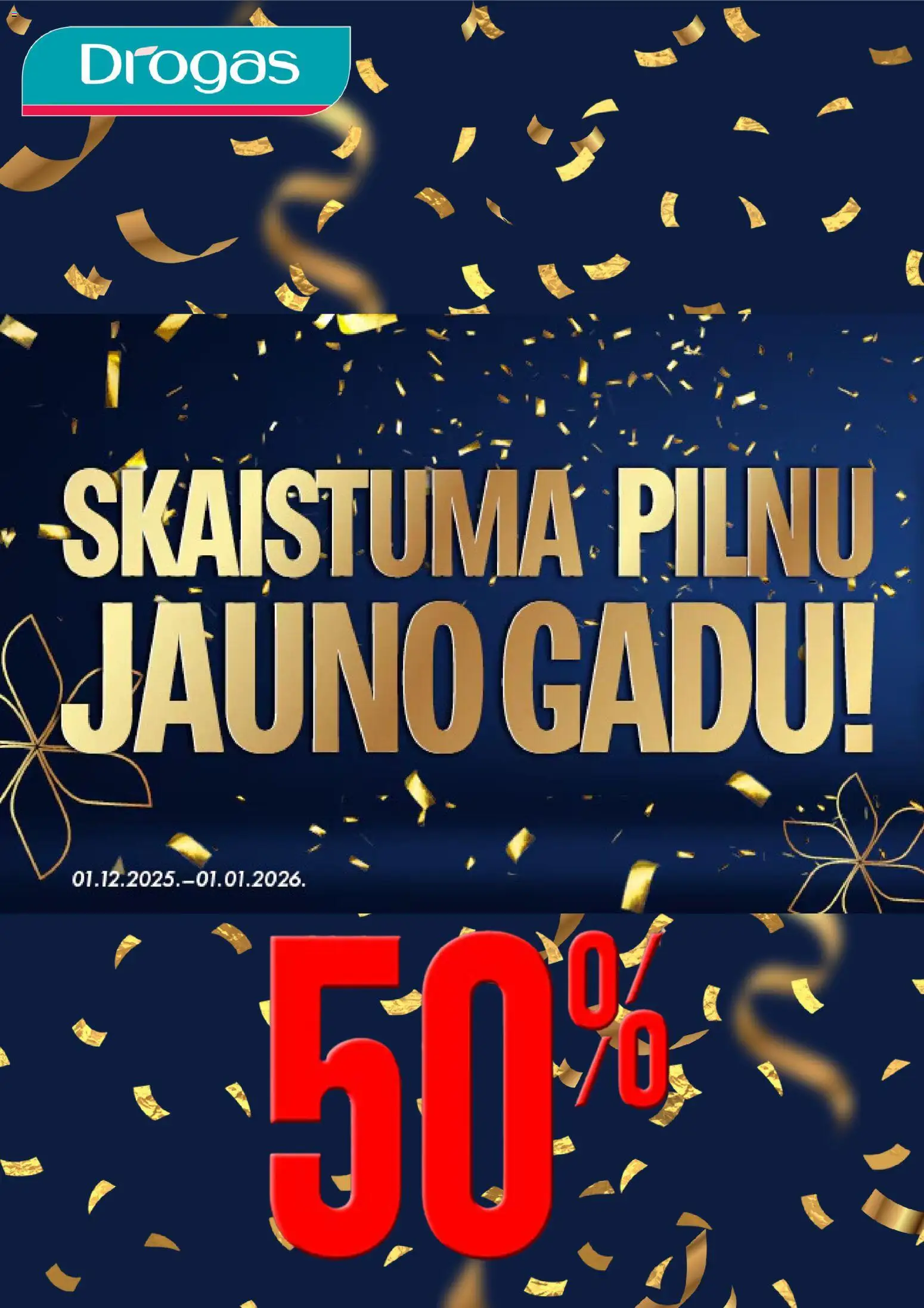 Skatīt Drogas akciju bukletu, derīgs no 2025.12.01