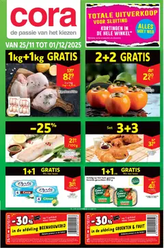 Voorbeeld van Folder week 48 van winkel Cora geldig vanaf 25/11/2025