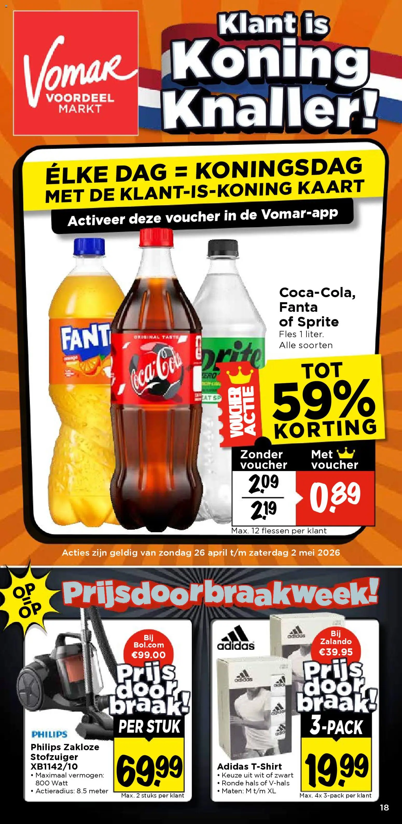 Voorbeeld van Vomar folder van winkel Vomar geldig vanaf 26-04-2026