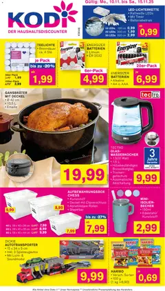 Vorschau von dem Prospekt des Geschäftes KODi, gültig ab dem 10.11.2025