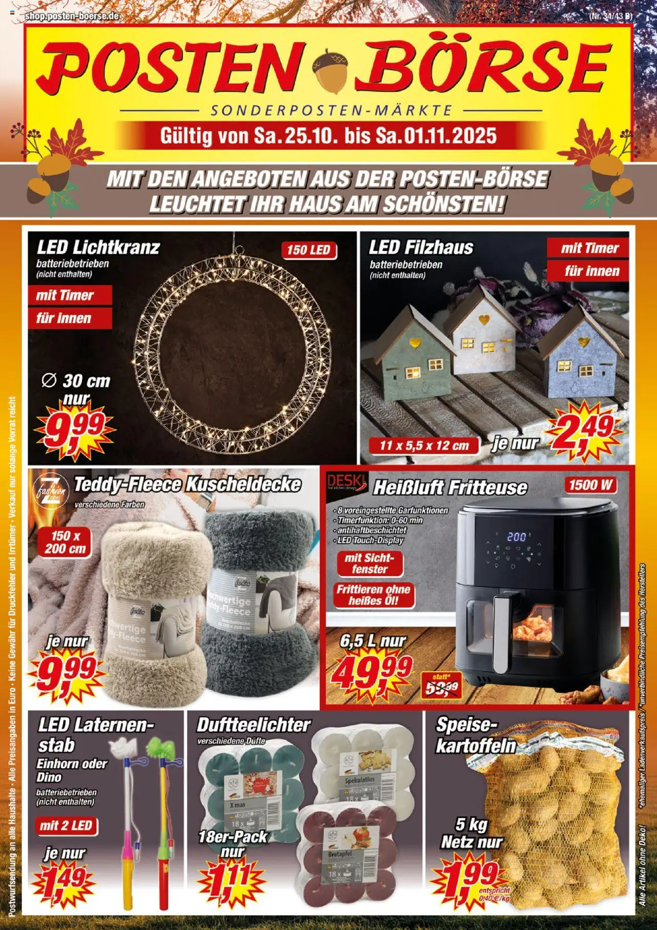 Posten Börse Prospekt (vom 25.10.2025 - 01.11.2025)