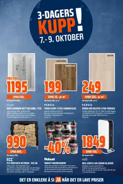 Forhåndsvis Kundeavis fra butikk Obs Bygg gyldig fra 07/10/2025