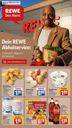 Vorschau von dem Prospekt des Geschäftes Rewe, gültig ab dem 02.11.2025