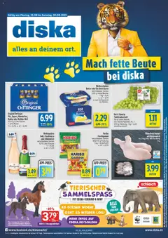 Vorschau von dem Prospekt des Geschäftes Diska, gültig ab dem 25.08.2025