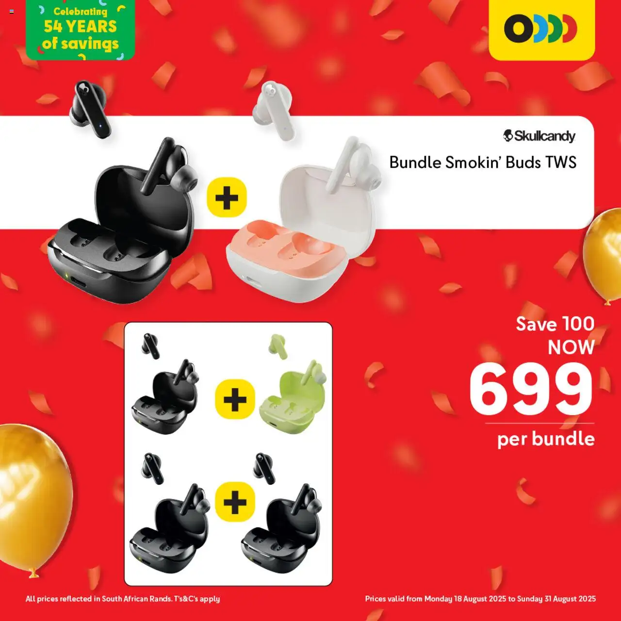 Makro After Party Smartphone and Sound Gear from 18/08 - 31/08/2025 > Promotions