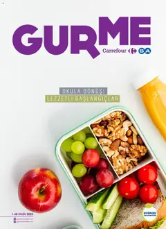 CarrefourSA Gurme 01.09.2025 - Broşürünün önizlemesi