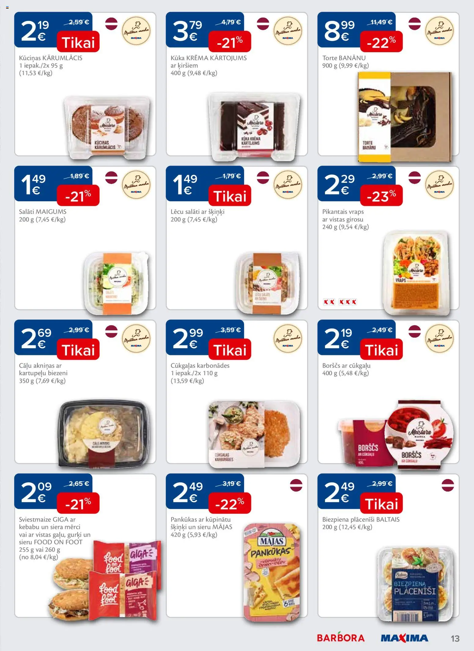 Skatīt Maxima akciju bukletu, derīgs no 2025.12.09