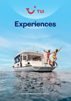 Preview of TUI Experiences valid from 01/01/2024