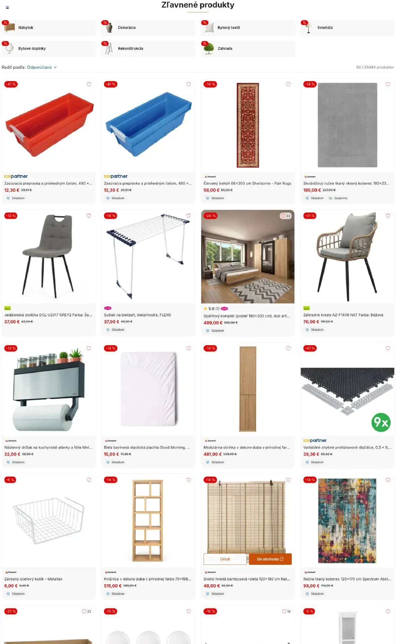 Náhľad Hyperia s.r.o. letáku platného od 29.07.2025 - Kreslo, Knižnica, Nábytok, Koberec, Stolička, Skrinka, Svetlo, Jedálenská stolička