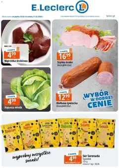 Pogląd gazetki "Zielona Góra" ze sklepu E.Leclerc ważnej od 20.02.2026