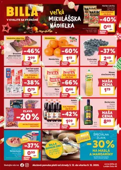 Náhľad Billa letáku platného od 03.12.2025