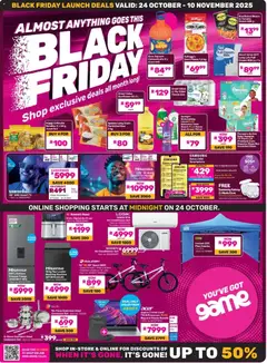 Preview of Game flyer valid from 24/10/2025