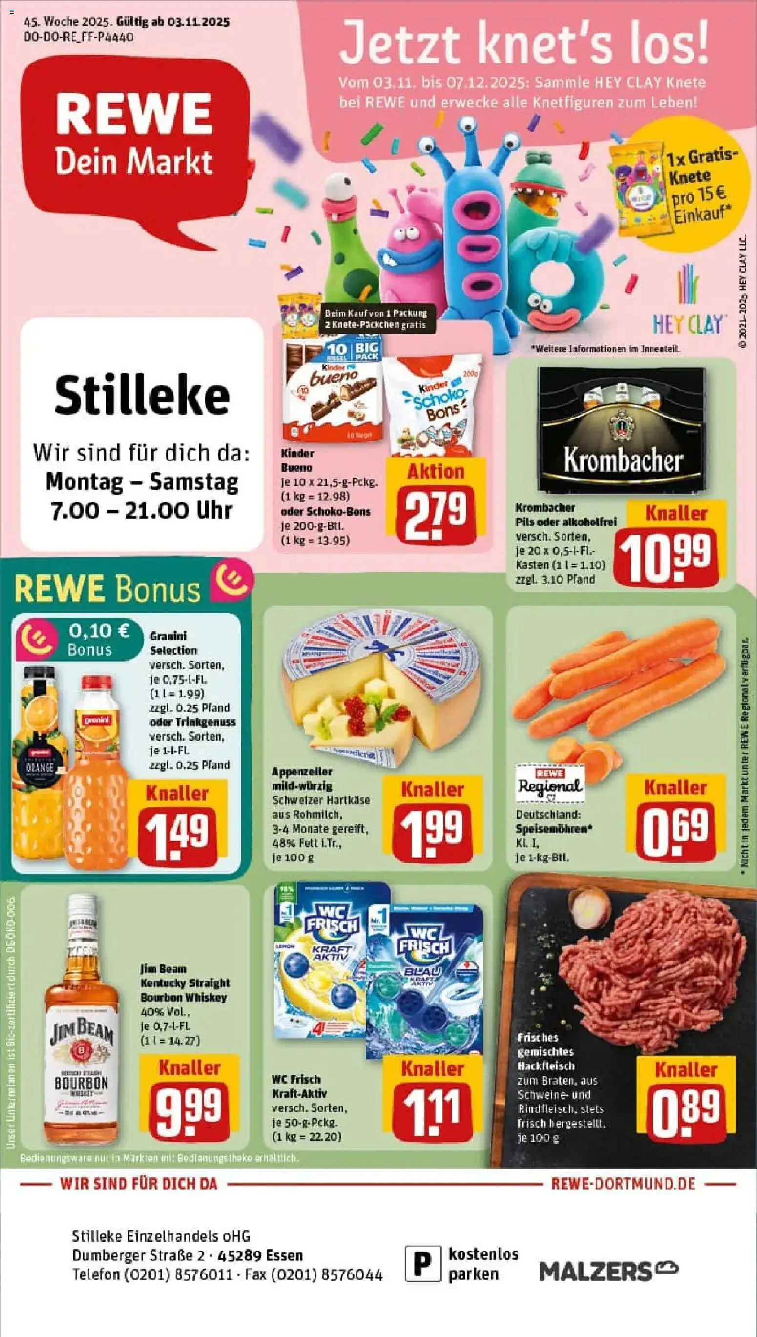Vorschau von dem Prospekt des Geschäftes Rewe, gültig ab dem 03.11.2025