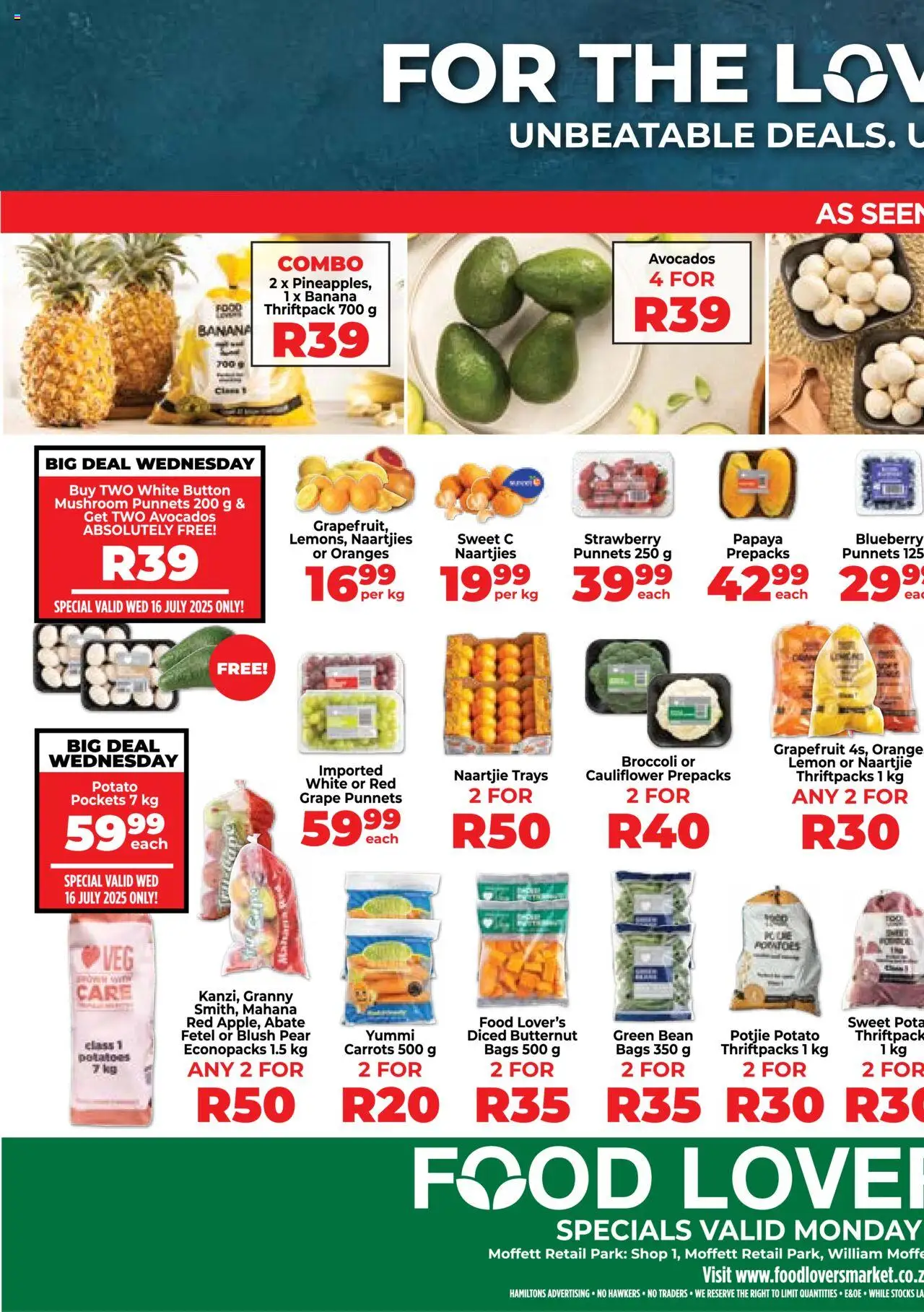 Food Lover's Market Eastern Cape - Weekly Specials from 14/07 - 20/07/2025 > Promotions